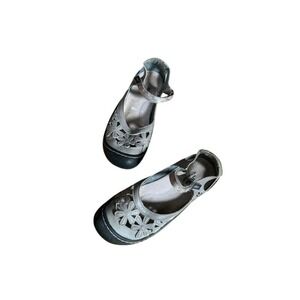 JBU Jambu wildflower vegan leather ankle strap shoes light‎ pink